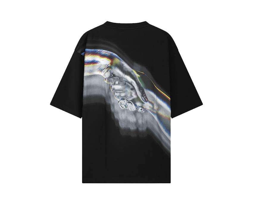 Filling Pieces T-shirt Boxy Handshake Rhythm "Black"