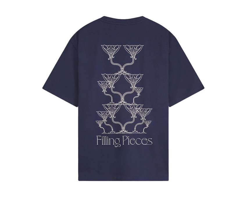 Filling Pieces T-shirt Champagne "Maritime Blue"