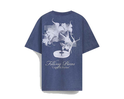 Filling Pieces T-shirt Grammophone "Vintage Blue"