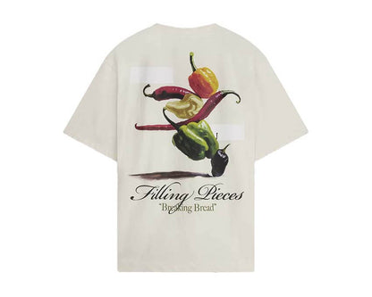 Filling Pieces T-shirt Pepper "Antique white"