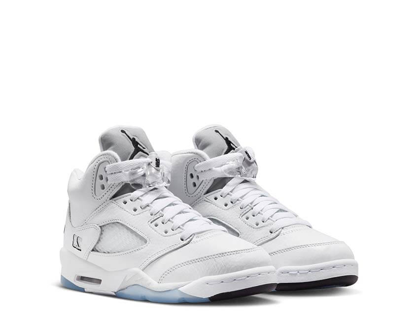 Air Jordan 5 Retro OG GS "White Metallic"