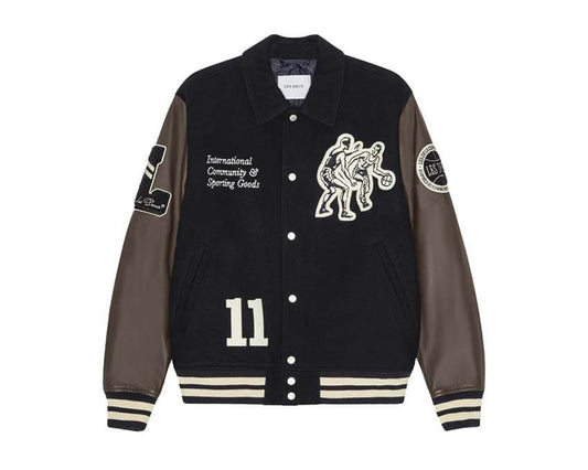Les Deux Basket Varsity Wool Jacket