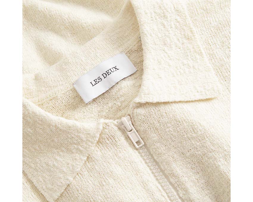 Les Deux Brad Zipper Polo