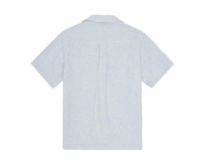 Les Deux Lukas Stripe Cotton Linen SS Shirt