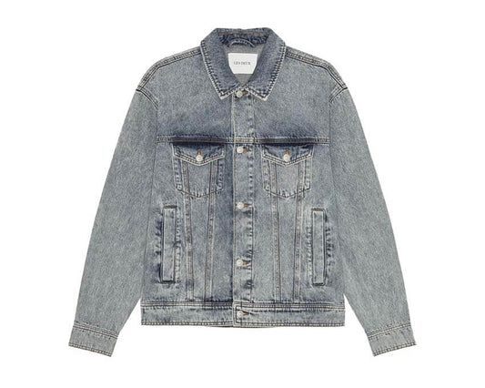 Les Deux Rally Ice Blue Denim Jacket