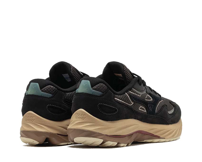 Mizuno Wave Rider β Premium "Black Sand"