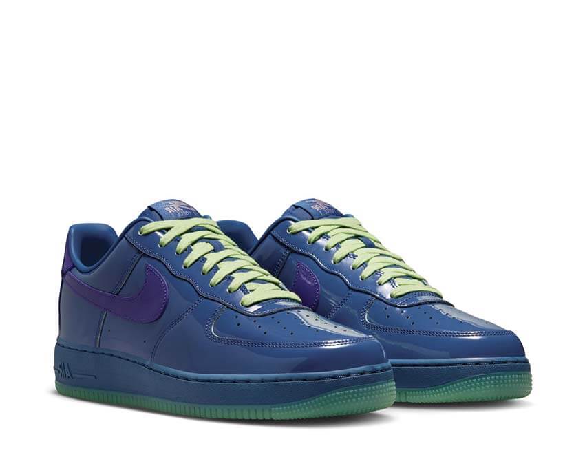 Nike Air Force 1 Low QS Patent Leather "Mystic Navy"