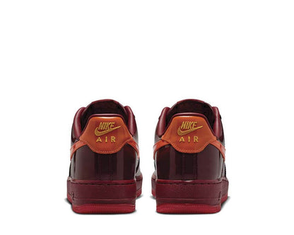 Nike Air Force 1 Low QS Patent Leather "Dark Team Red"