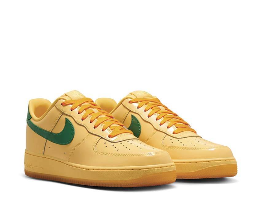 Nike Air Force 1 Low QS Patent Leather "Topaz Gold"