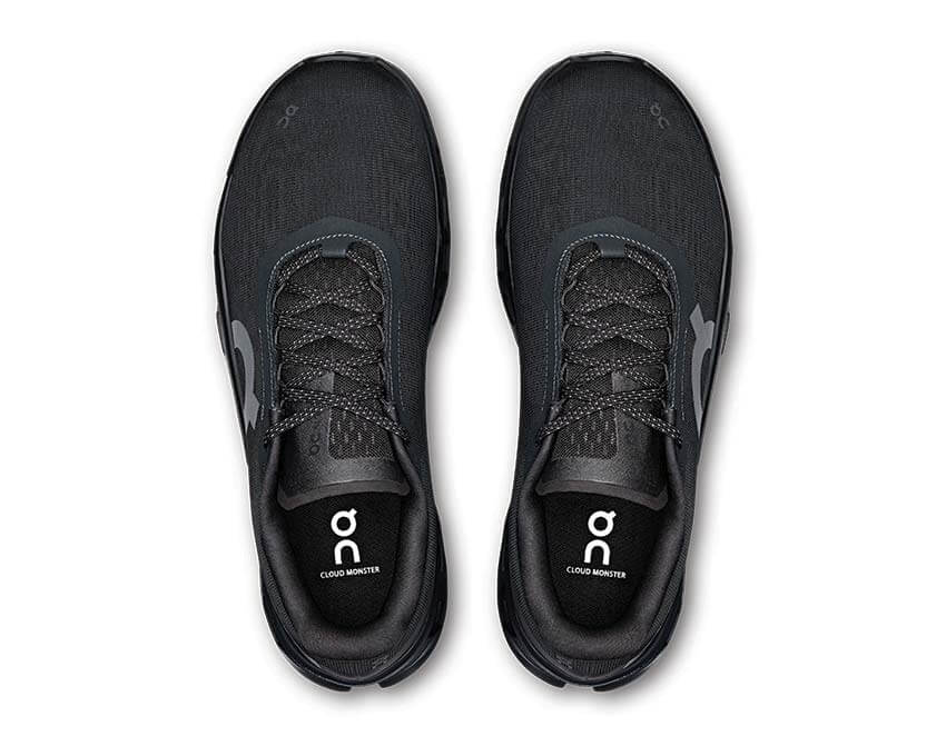 On Cloudmonster "Black"