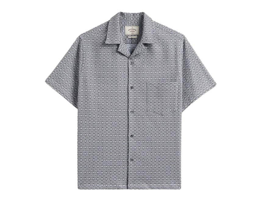 Portuguese Flannel Abstract Tile Shirt