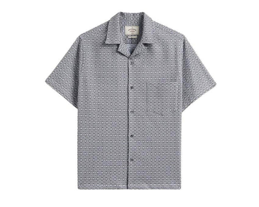 Portuguese Flannel Abstract Tile Shirt