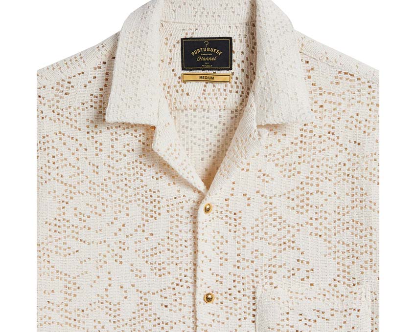 Portuguese Flannel Abstract Croché