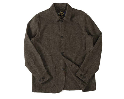 Portuguese Flannel Labura Herringbone Wool
