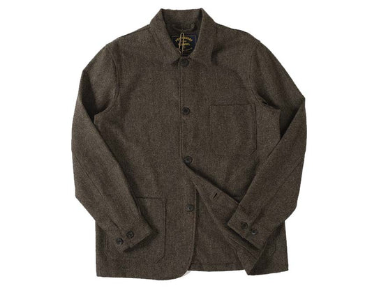 Portuguese Flannel Labura Herringbone Wool