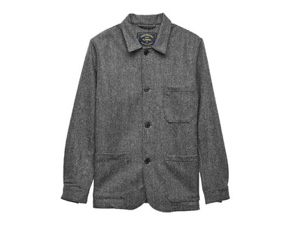 Portuguese Flannel Labura Herringbone Wool