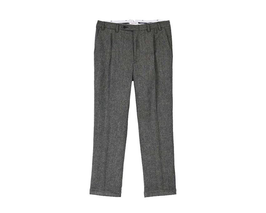 Portuguese Flannel Wool Herringbone Trousers