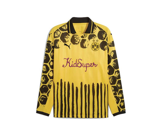 Puma KidSuper BVB LS Retro Shirt "Yellow"