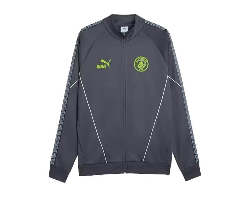 Puma MCFC KING Anthem Jacket "Galactic Grey"