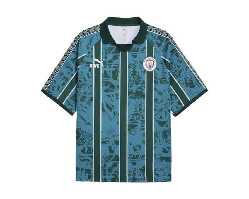 Puma MCFC KING Retro Jersey "Tropical Blue"