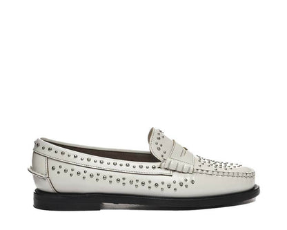 Sebago Dan Studs W "White"