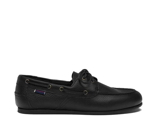 Sebago Owen Tumbled W "Black"