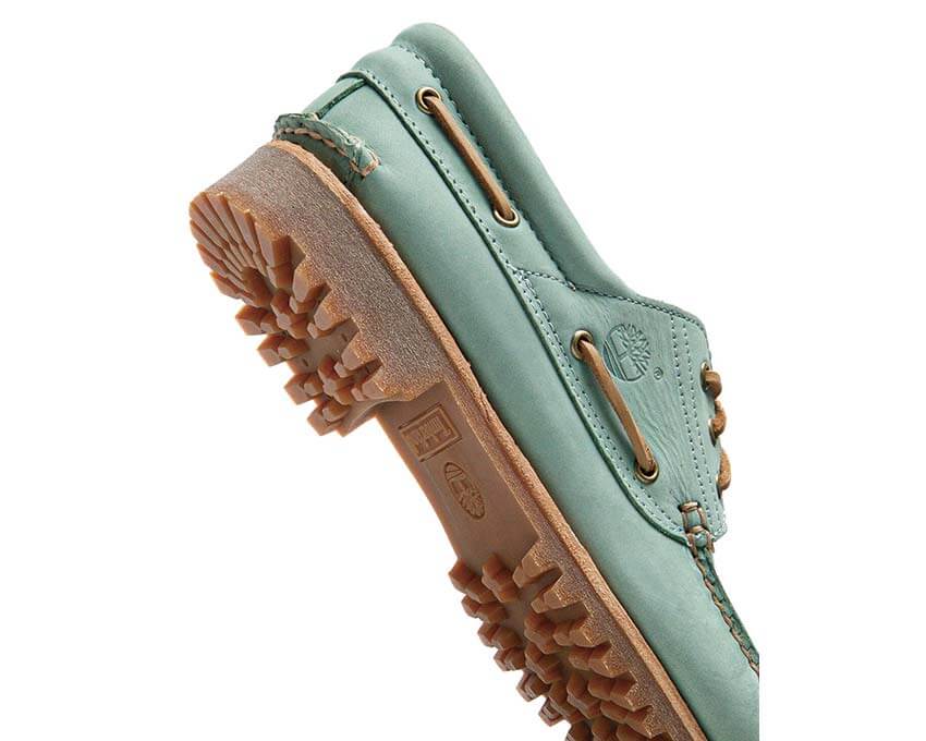 Timberland Authentic Boat Shoe "Green Nubuck"
