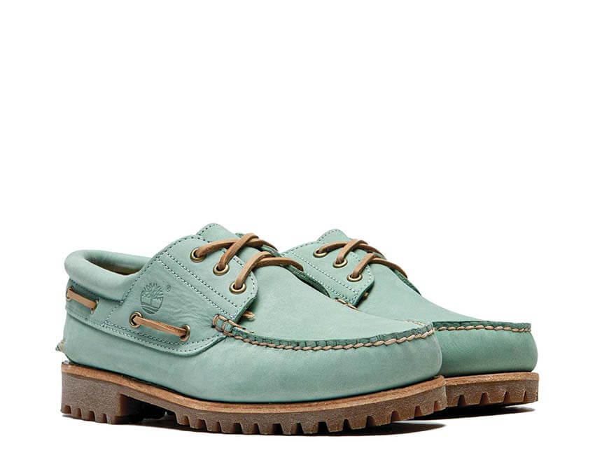 Timberland Authentic Boat Shoe "Green Nubuck"