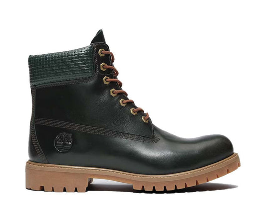 Timberland Premium 6 Inch Waterproof Boot "Dark Green Full Grain"