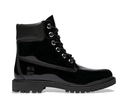 Timberland Premium 6 Inch Lace Up Waterproof "Black Patent Leather"