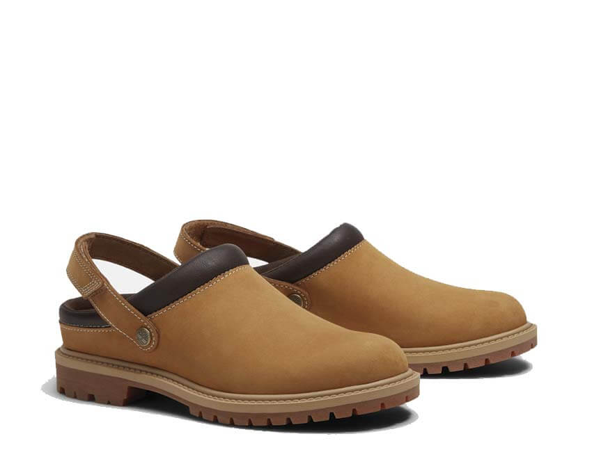Timberland Premium Clog Shoe Wheat Nubuck