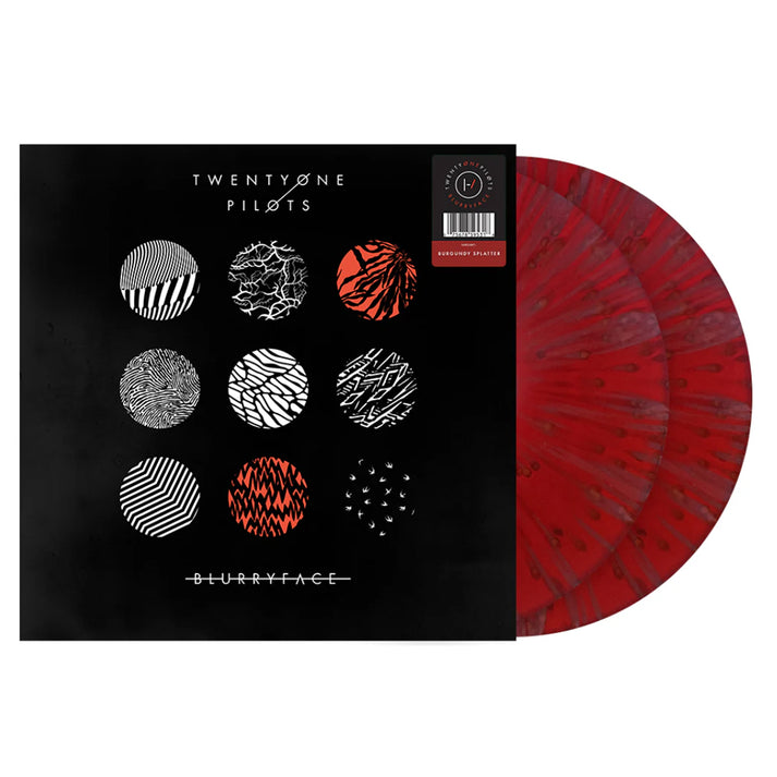 Blurryface (Burgundy Splatter Edition) - Twenty One Pilots [Colour Vinyl]