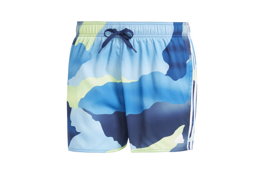 City Escape Camo 3-Stripes CLX Swim Shorts