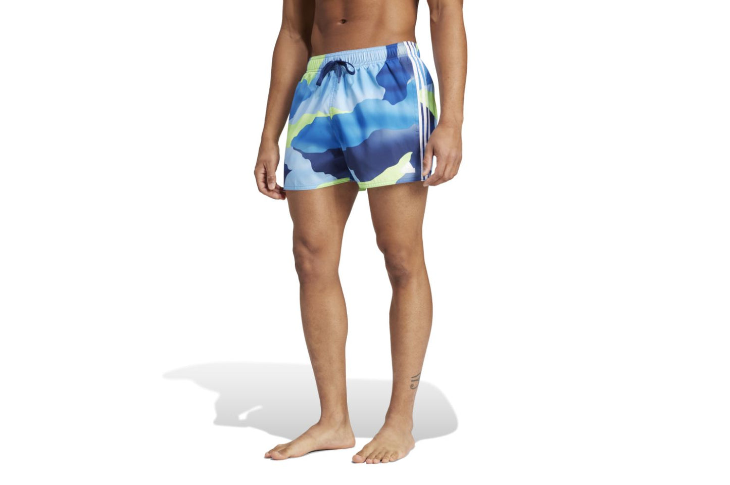 City Escape Camo 3-Stripes CLX Swim Shorts