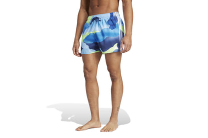 City Escape Camo 3-Stripes CLX Swim Shorts