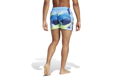 City Escape Camo 3-Stripes CLX Swim Shorts