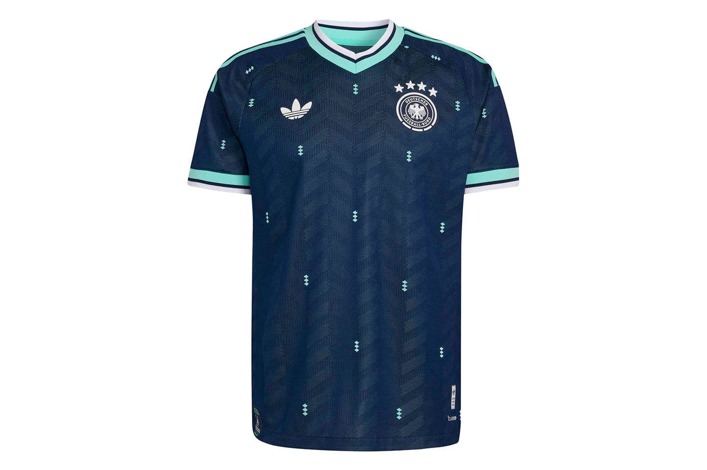 Germany 26 Authentic Away Jersey DFB