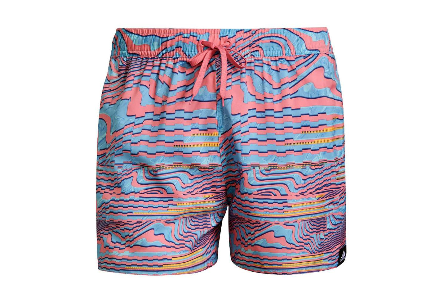 Very-Short-Length Watersword Graphic Swim Shorts
