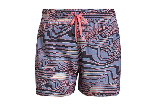 Very-Short-Length Watersword Graphic Swim Shorts