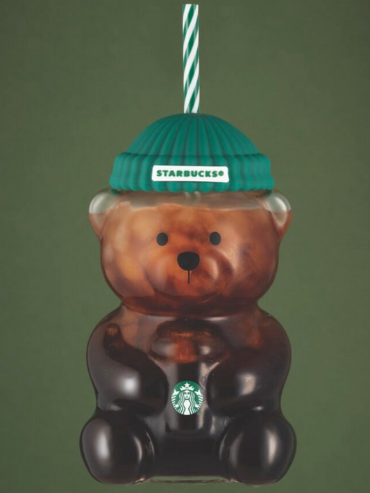 Bearista 20 Oz Glass Cold Cup