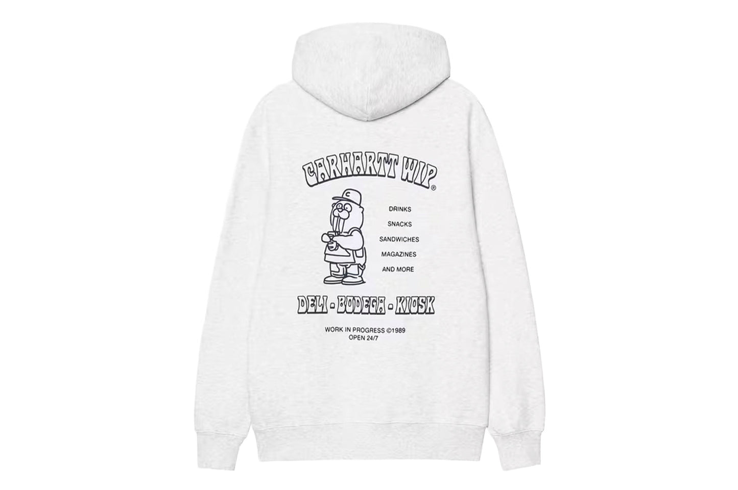 Hooded Sandwich Sweatshirt