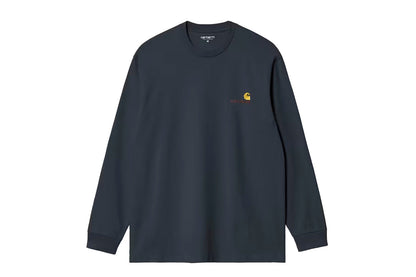 L/S American Script T-Shirt