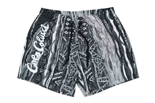 All-over swim shorts