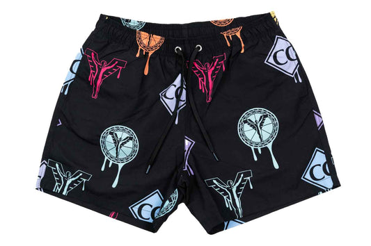 Logo Print Swim Shorts