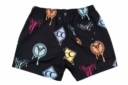 Logo Print Swim Shorts