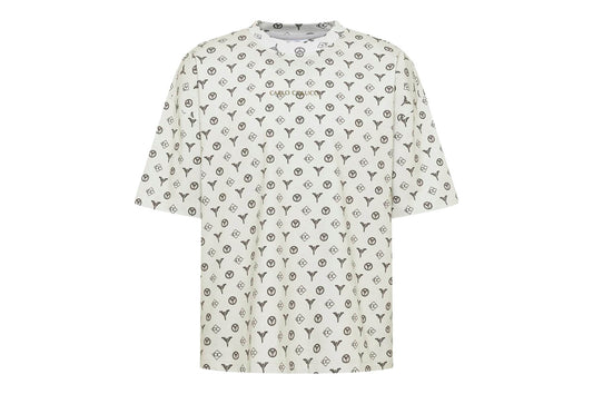 Oversize Logo T-Shirt - Torn pages of Colucci
