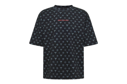 Oversize Logo T-Shirt - Torn pages of Colucci