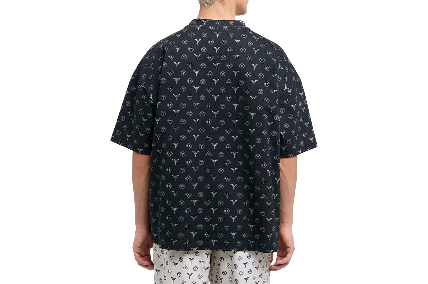 Oversize Logo T-Shirt - Torn pages of Colucci
