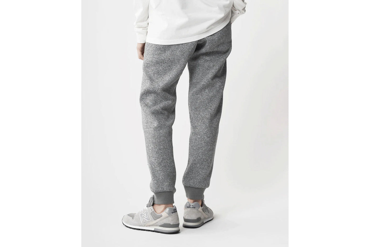 Bonding Knit Fleece Narrow Rib Pant