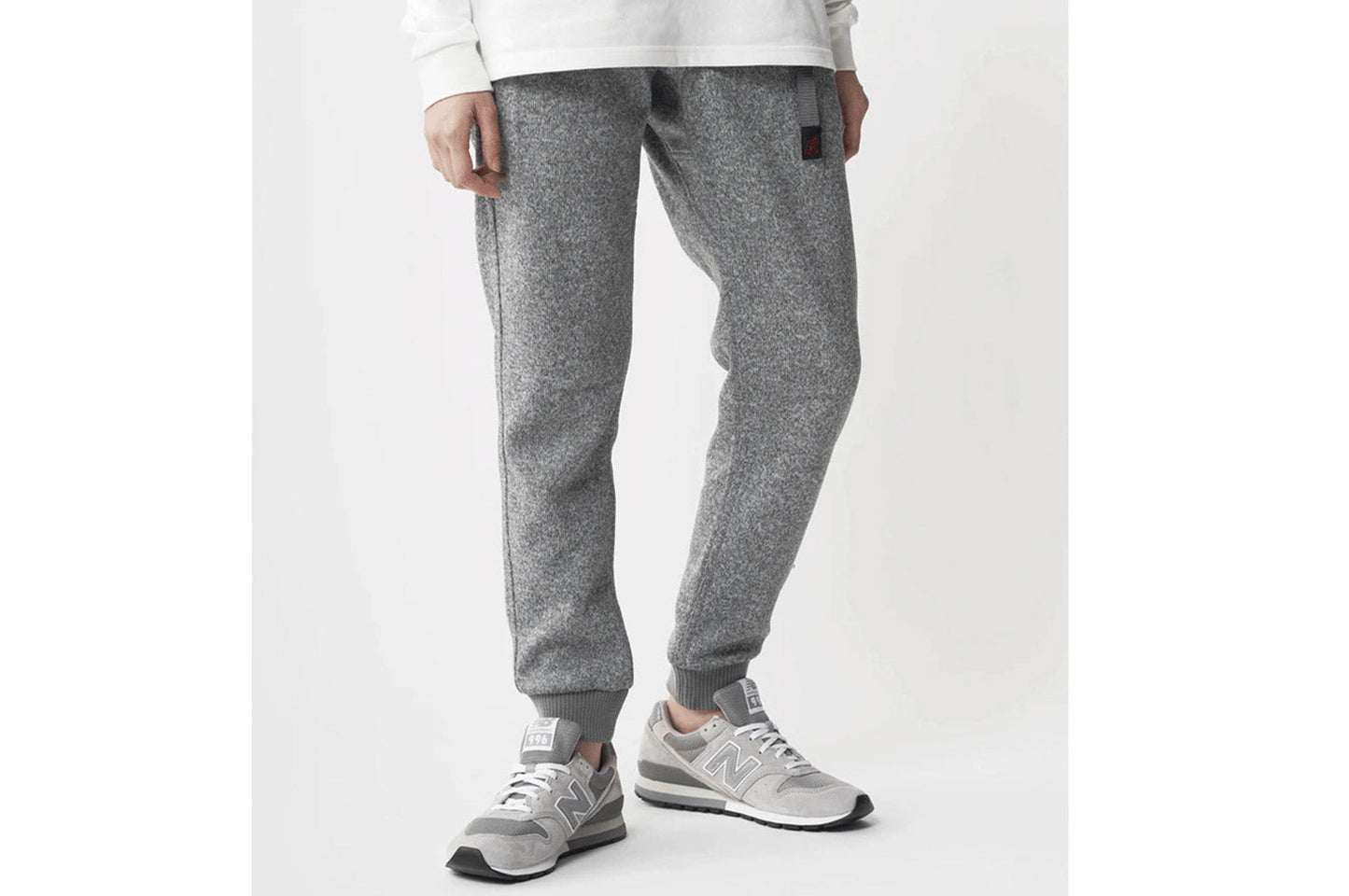 Bonding Knit Fleece Narrow Rib Pant